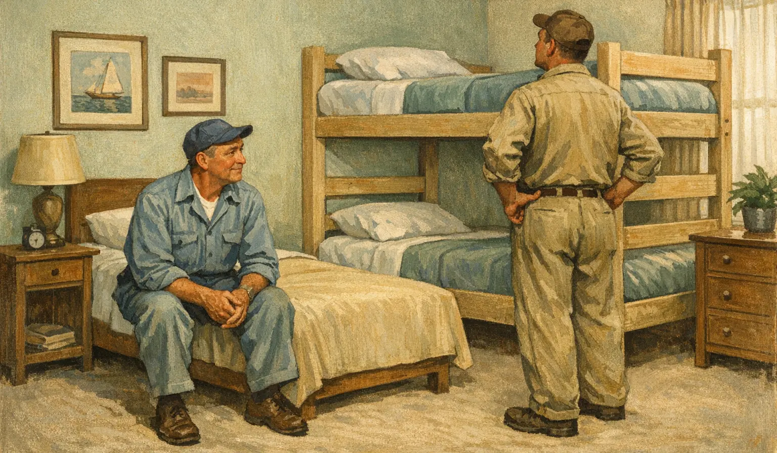 Zwei Monteure in Apartments Zwei Monteure in Apartments