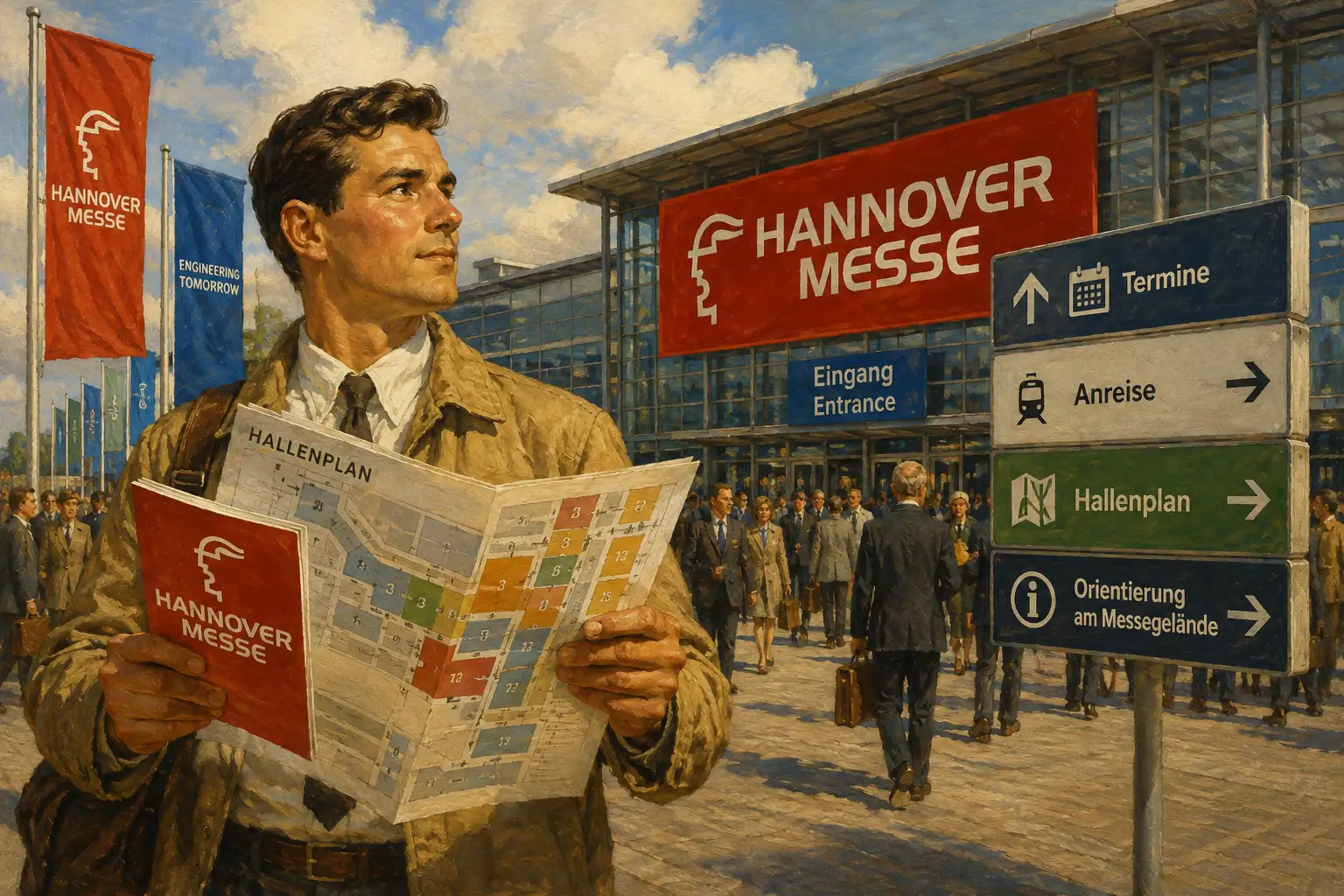 Hannover Messe auf einen Blick